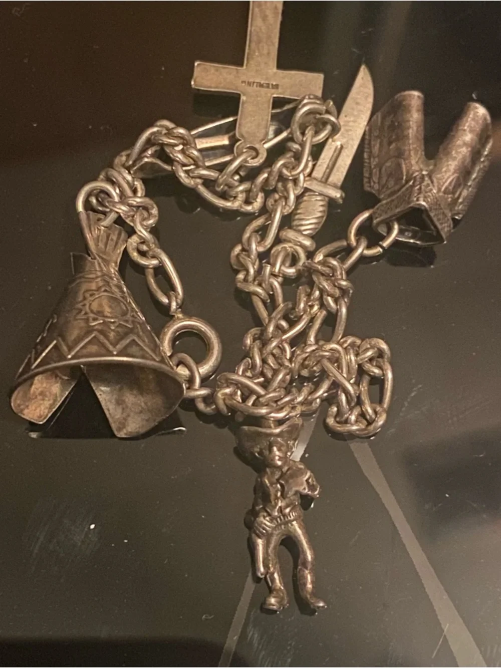 Estate Lot 94 charm bracelet